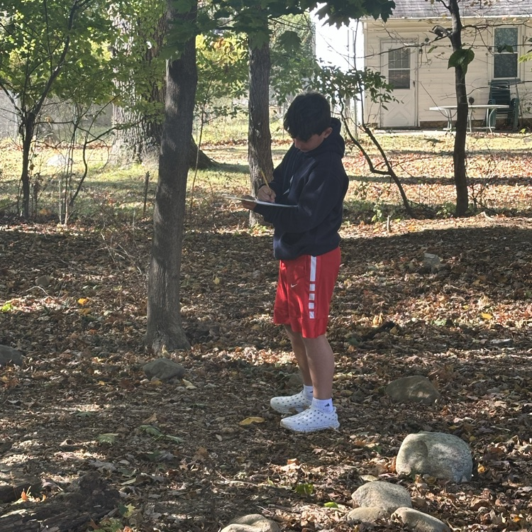 outside