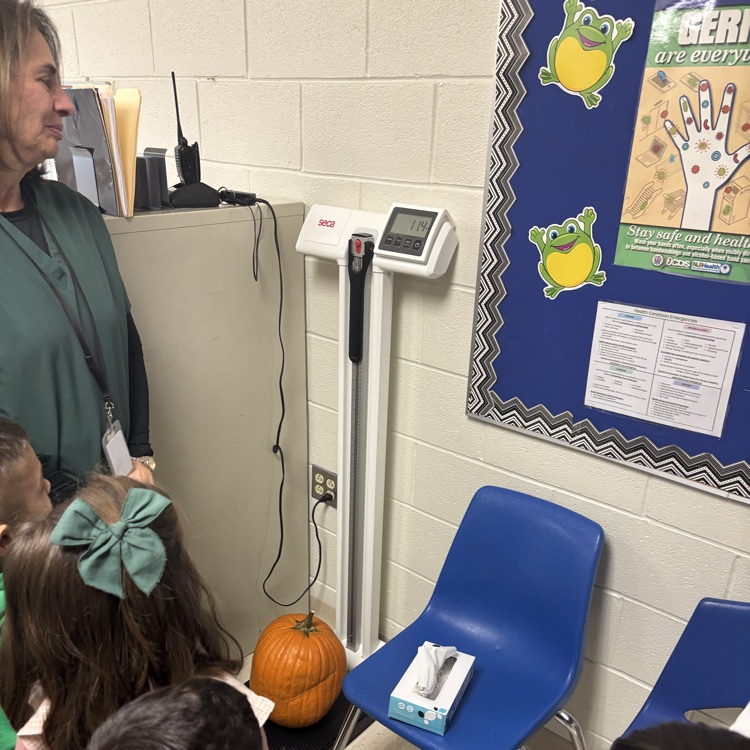 weighing a pumpkin