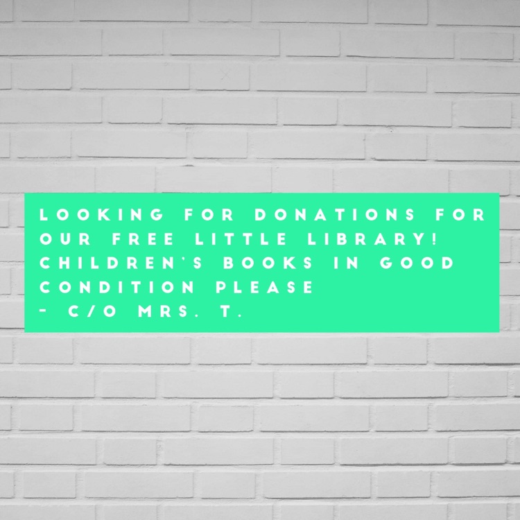 donations for books