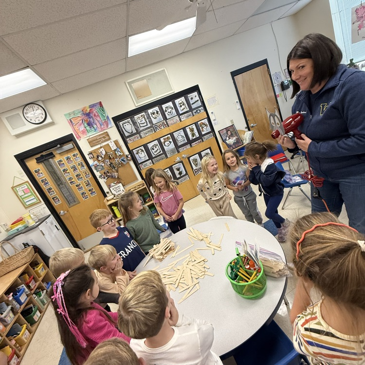 KRO built the three little pig’s houses and tested to see if the wolf could blow them down.