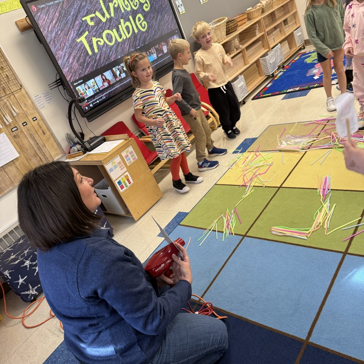 KRO built the three little pig’s houses and tested to see if the wolf could blow them down.
