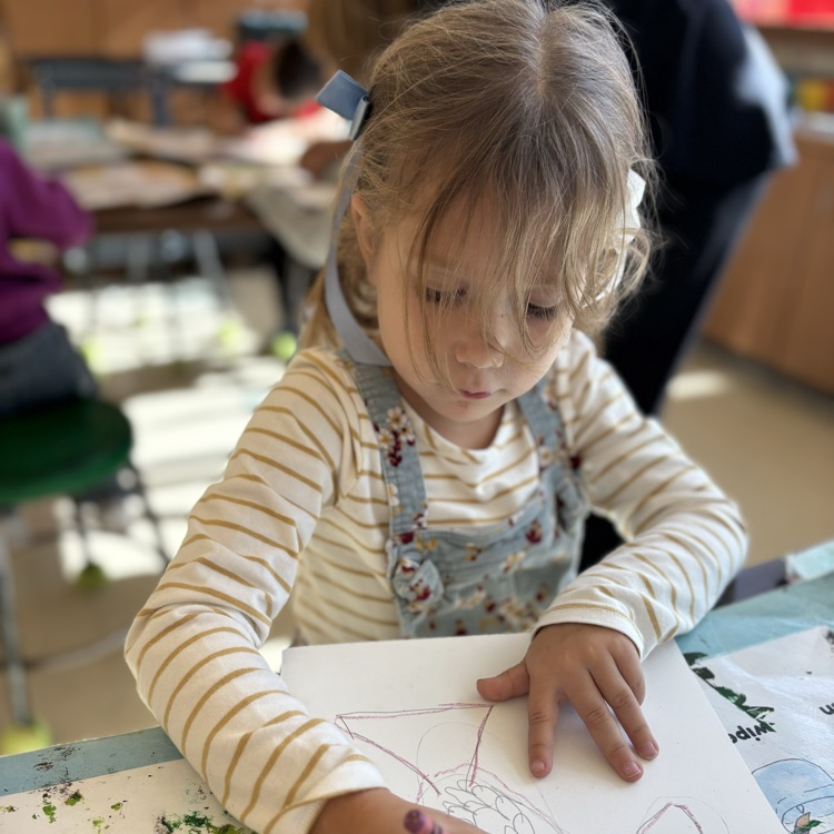 Child’s drawing of fish