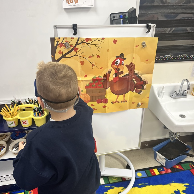 pin the feathers on the turkey. Happy Thanksgiving from KRO!