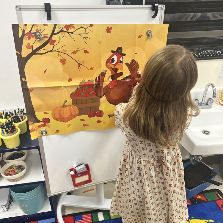 pin the feathers on the turkey. Happy Thanksgiving from KRO!