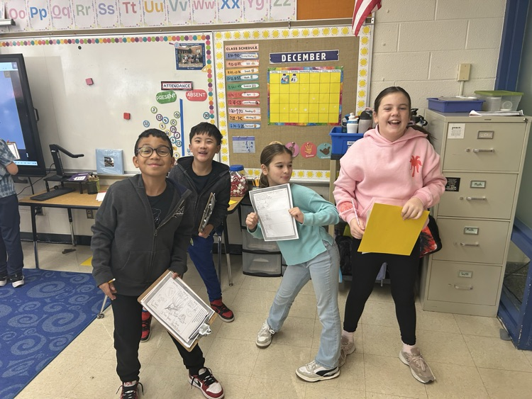 Digging for fossils! 