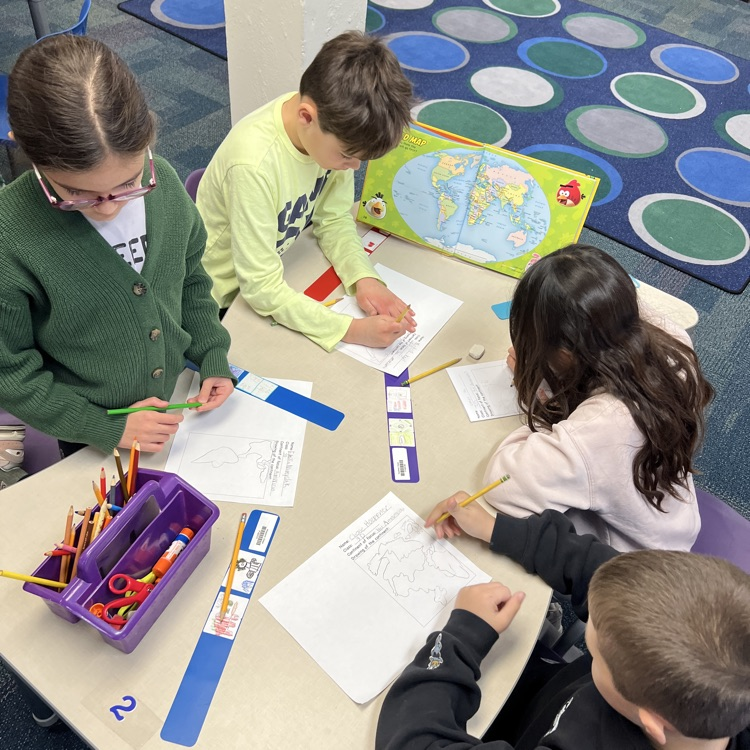 Studying closely what the continent looks like