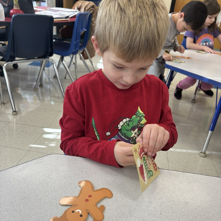 children making a craft