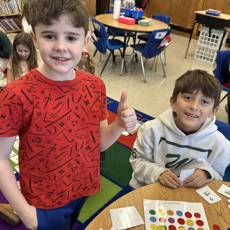 2W Mathematicians practiced their math fact fluency!