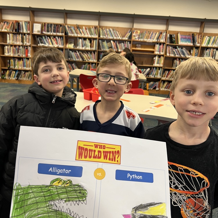 Reading a book and drawing our own version of the book cover