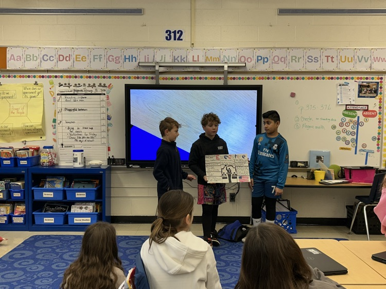 The three branches of government 