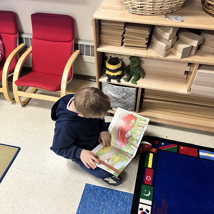 KRO read to their stuffies today for Read Across America week