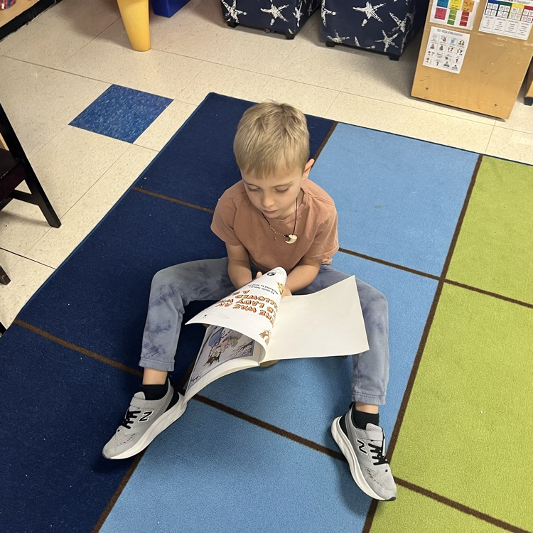 KRO read to their stuffies today for Read Across America week