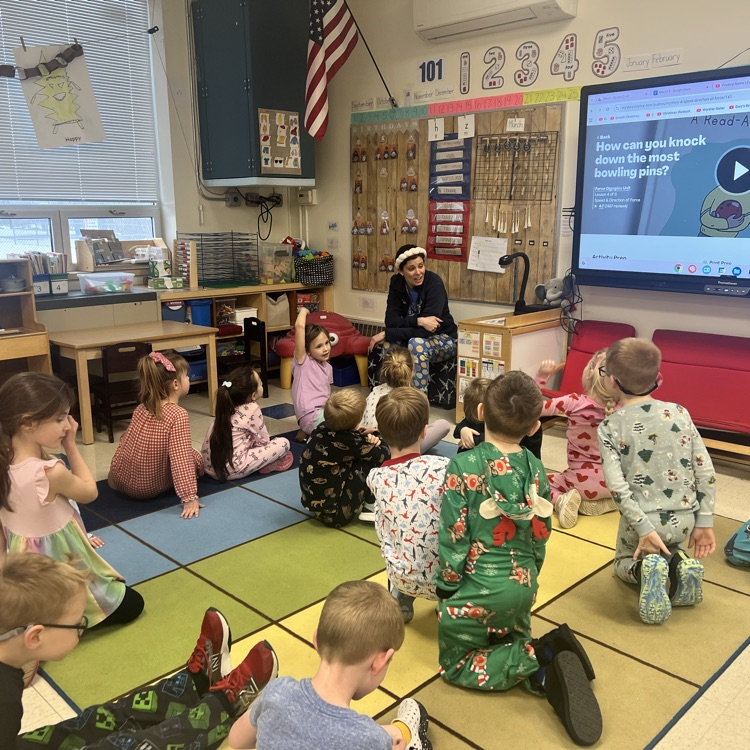 Thank you Mrs. O'Brien for reading to KRO!