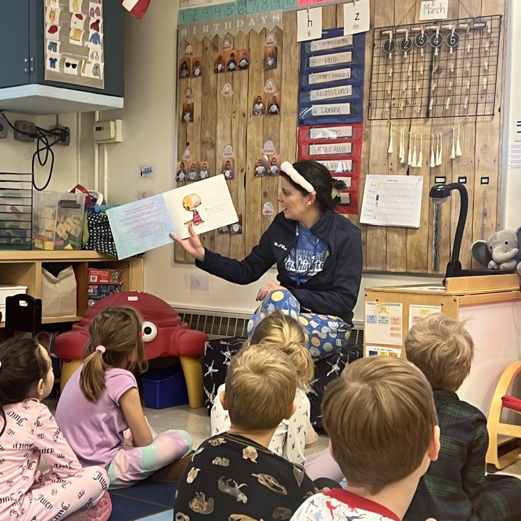 Thank you Mrs. O'Brien for reading to KRO!