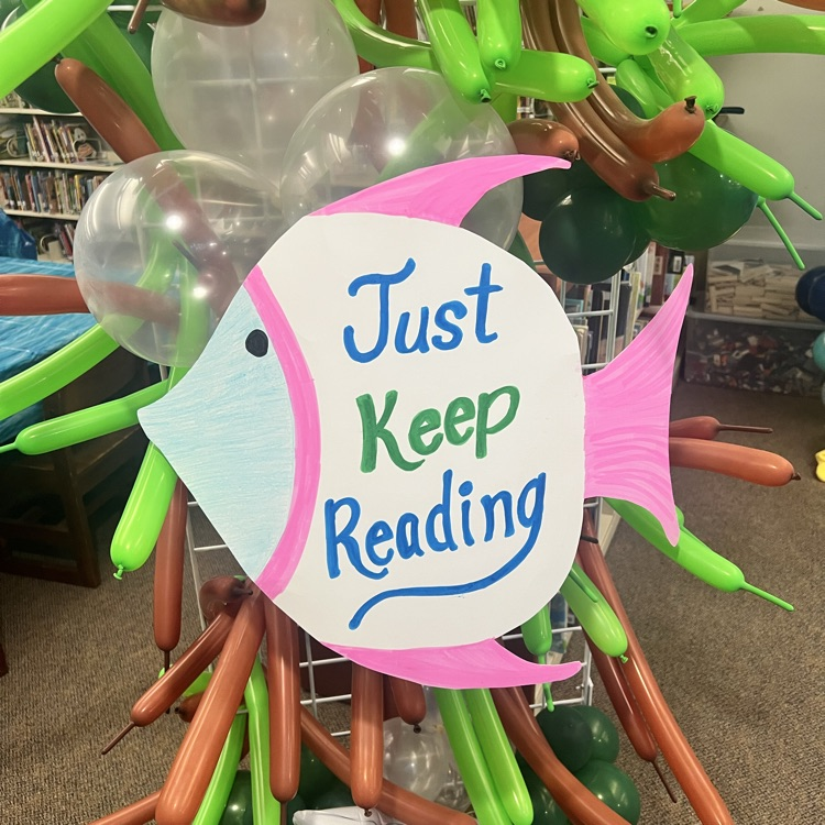 KRO enjoyed reading in the library for Read Across America day