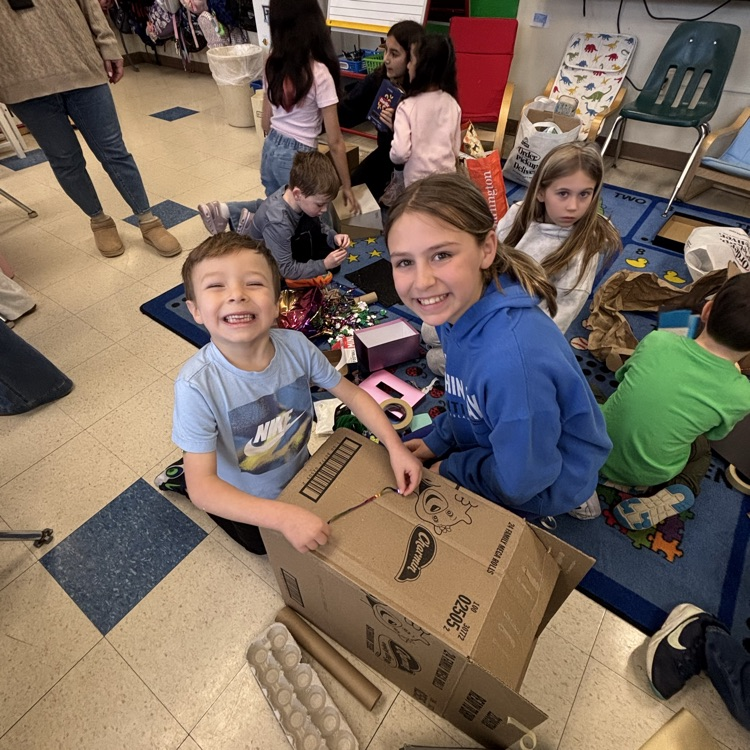 children making a leprechaun trap
