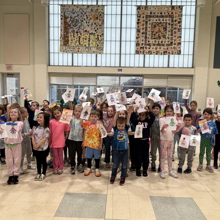 children with puppet