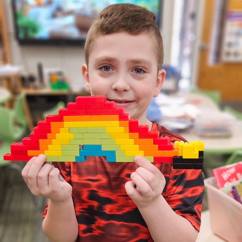 lego rainbow