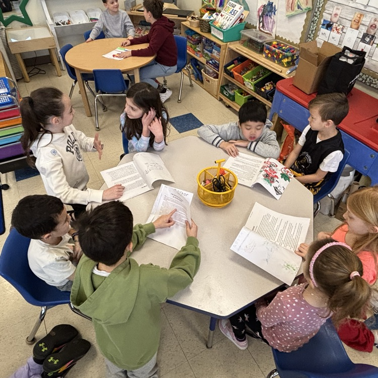 children in a classroom
