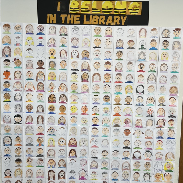 Who belongs in the media center/library? I do!