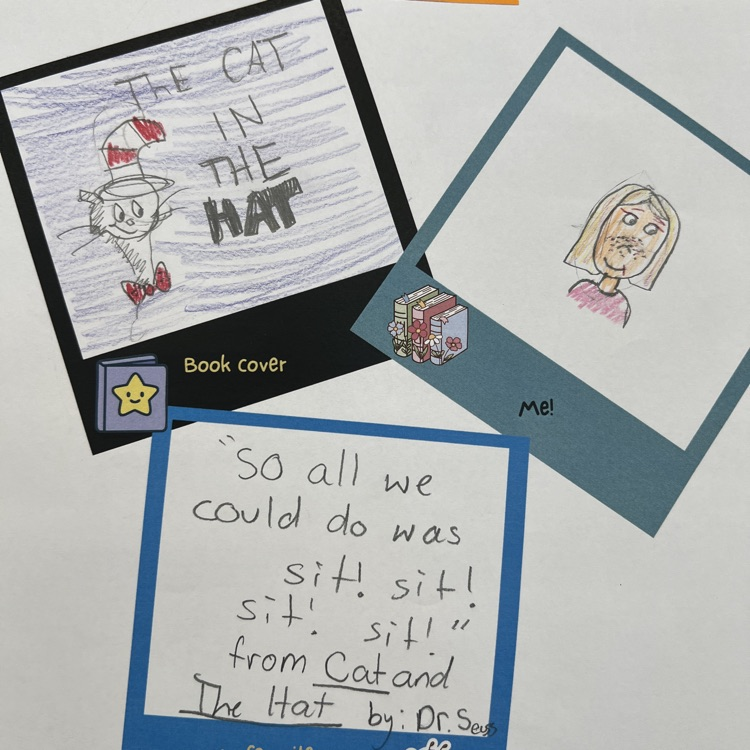 Student’s favorite book and favorite quote