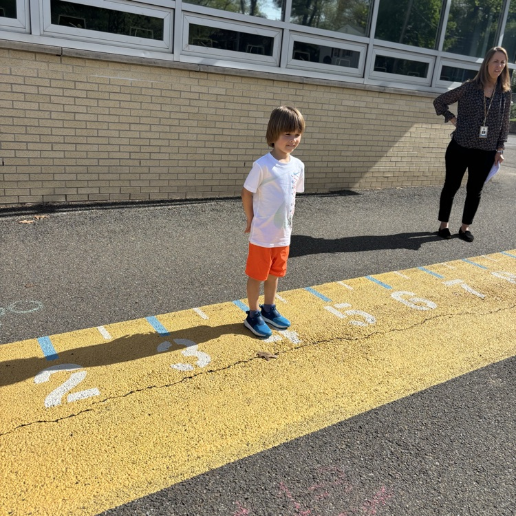 boy on number line 