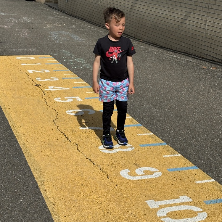 boy on number line 