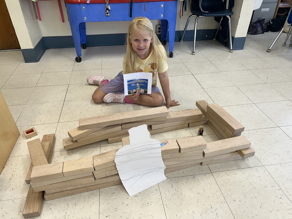child with creation