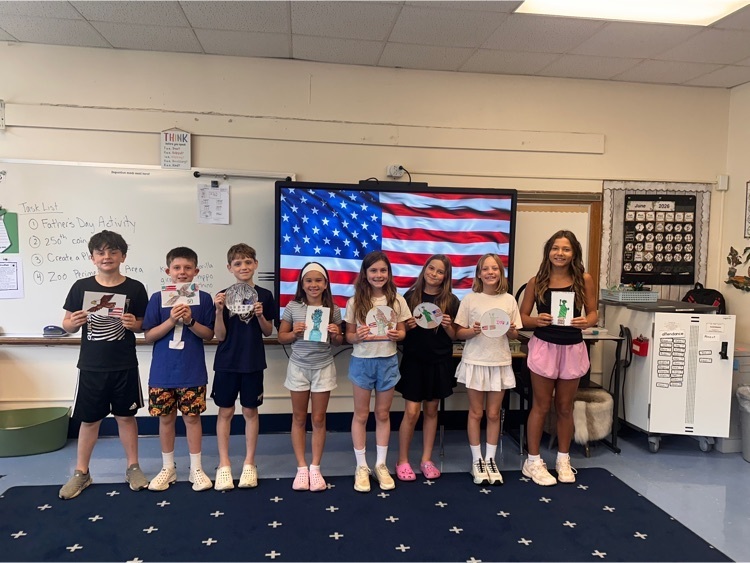 Students celebrating America