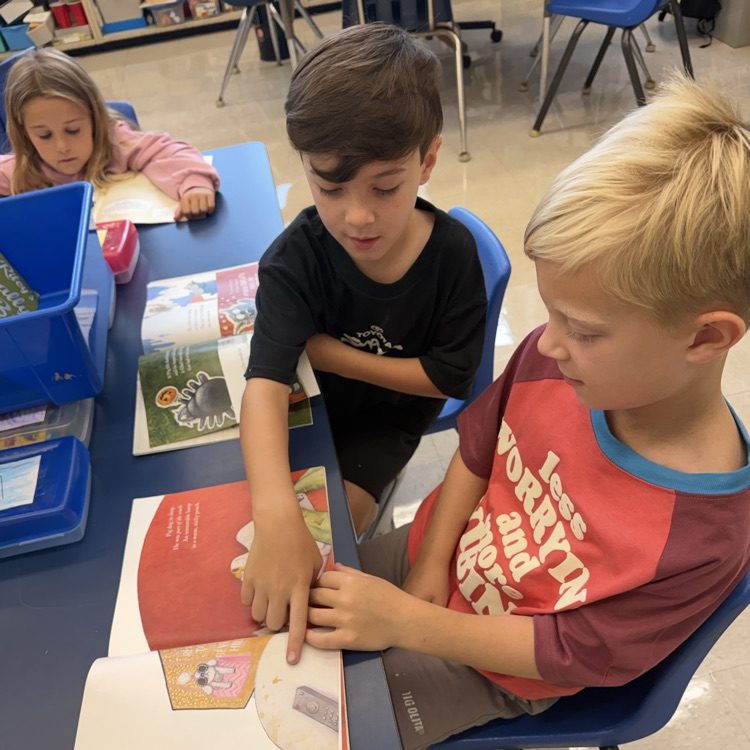 boys with books