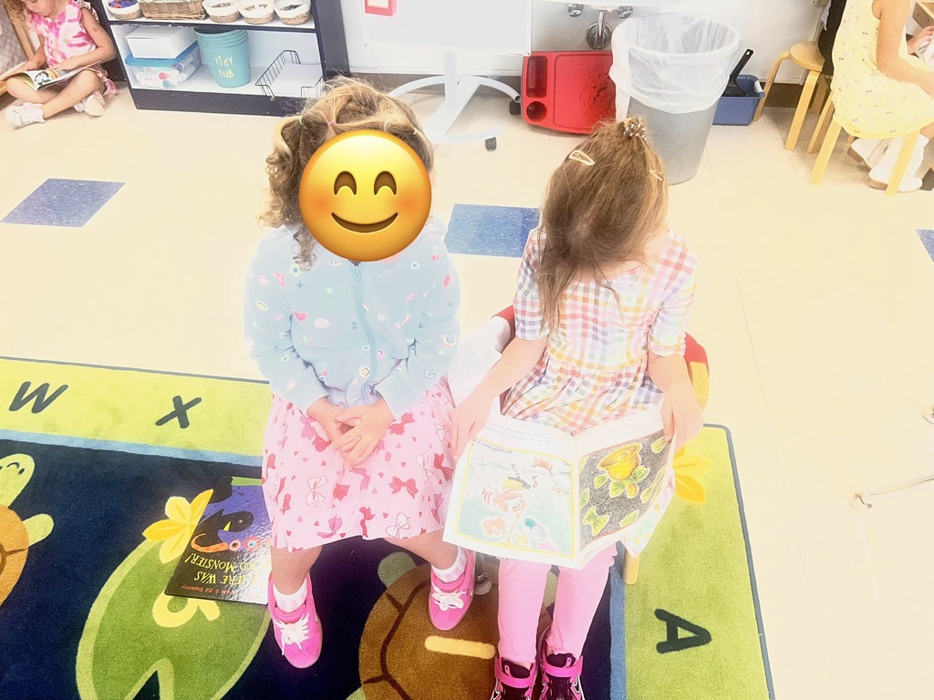 KR enjoyed partner reading during Reading Workshop