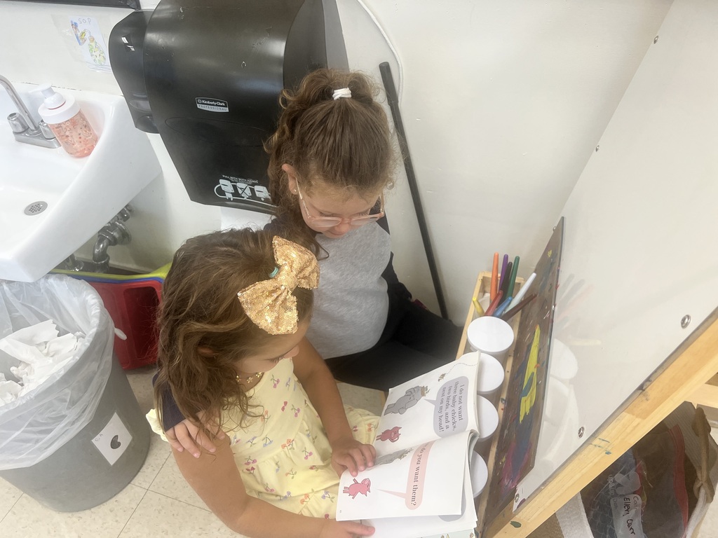 KR enjoyed partner reading during Reading Workshop