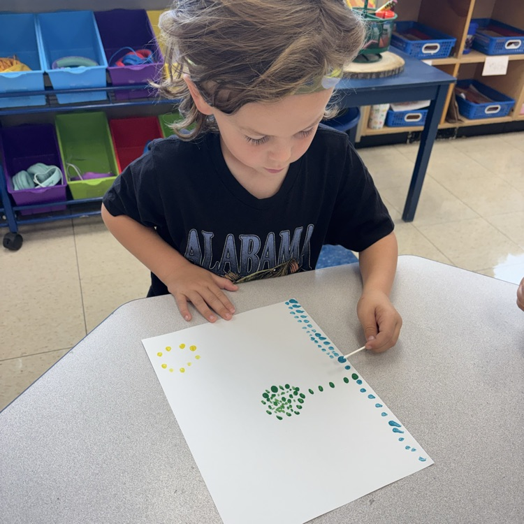 boy painting 