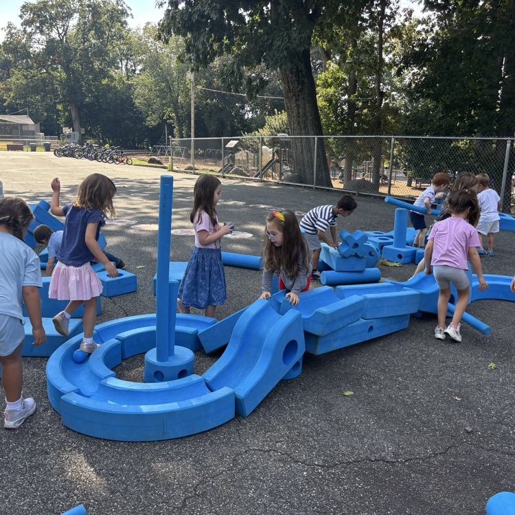 children playing with blocks
