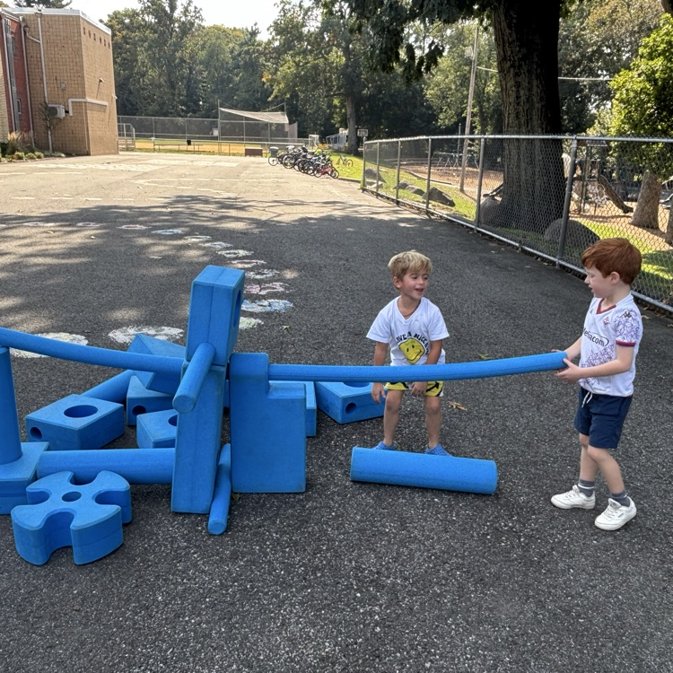 children playing with blocks