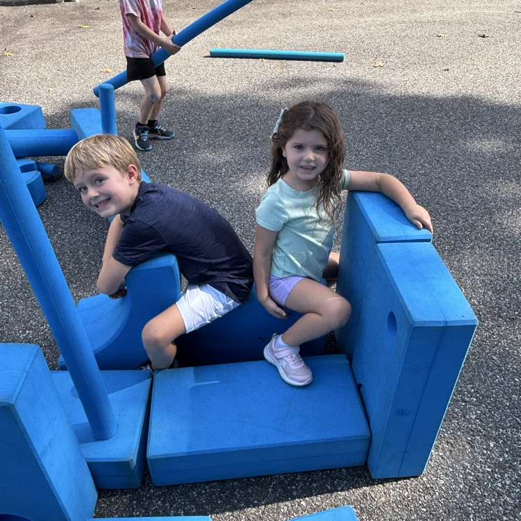 children playing with blocks