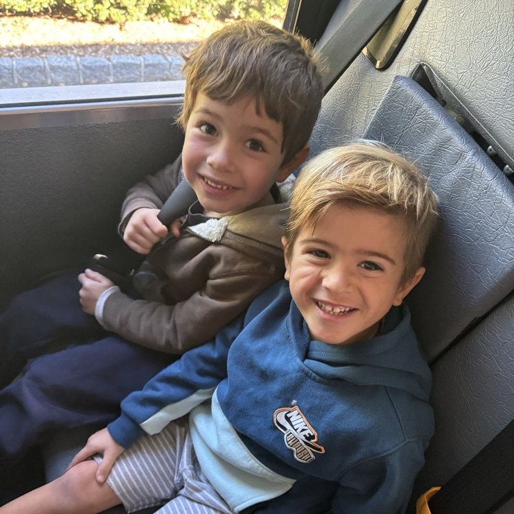 boys on the bus