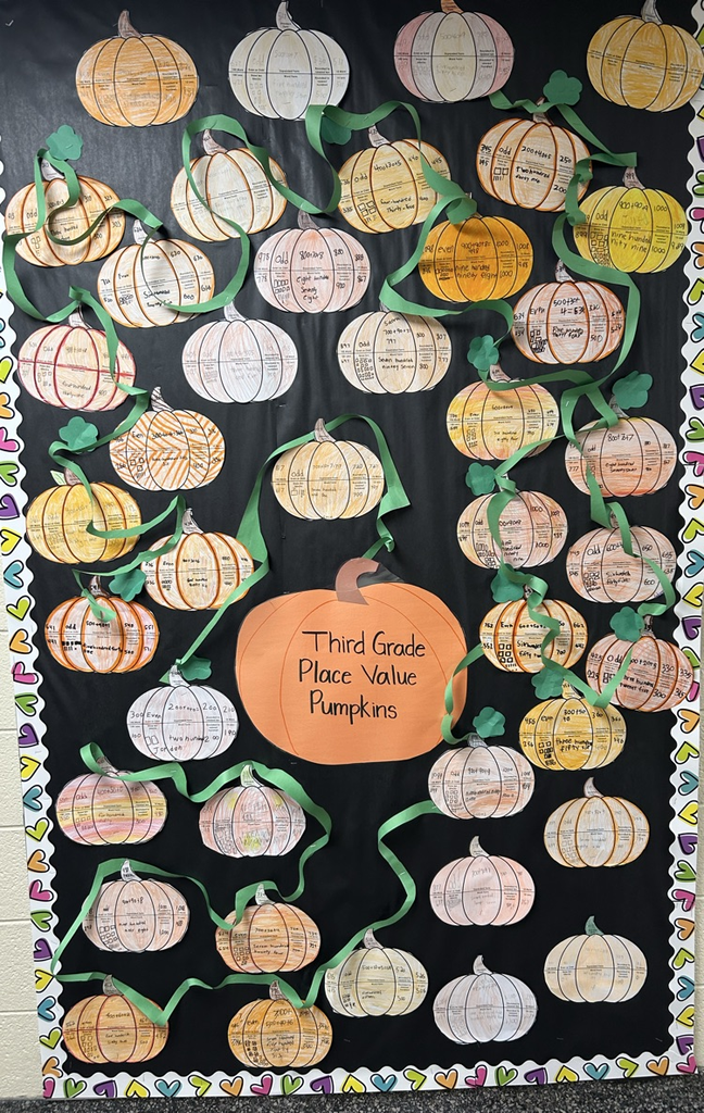 place value pumpkin 
