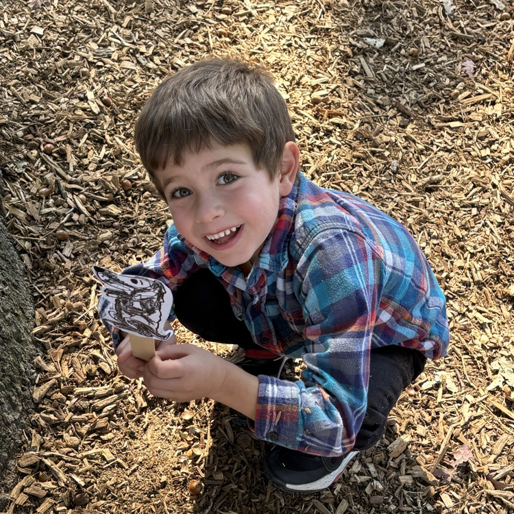 Little boy with dog