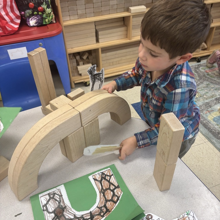 retelling the Billy goats graph using puppets and blocks