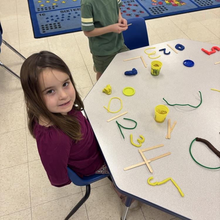 children making number