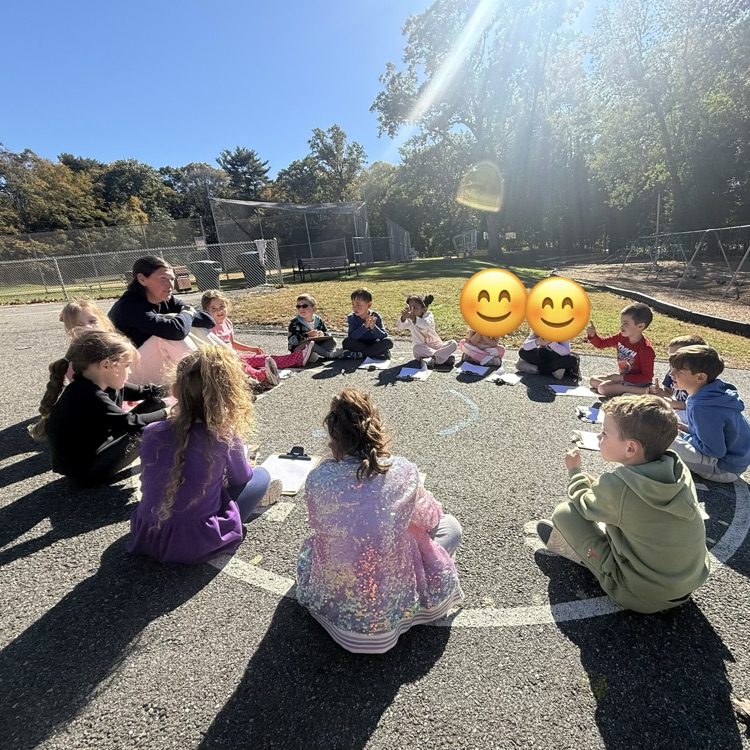 KR went on a listening walk to listen and record sounds in nature. 