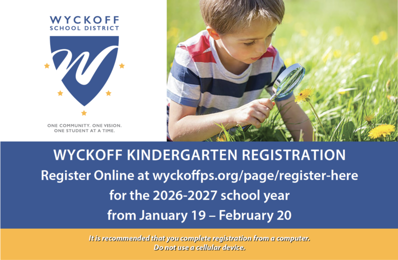 kindergarten registration