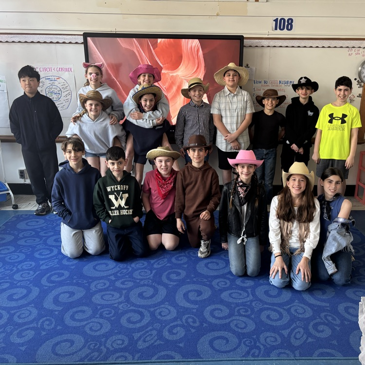 wild west 5th graders