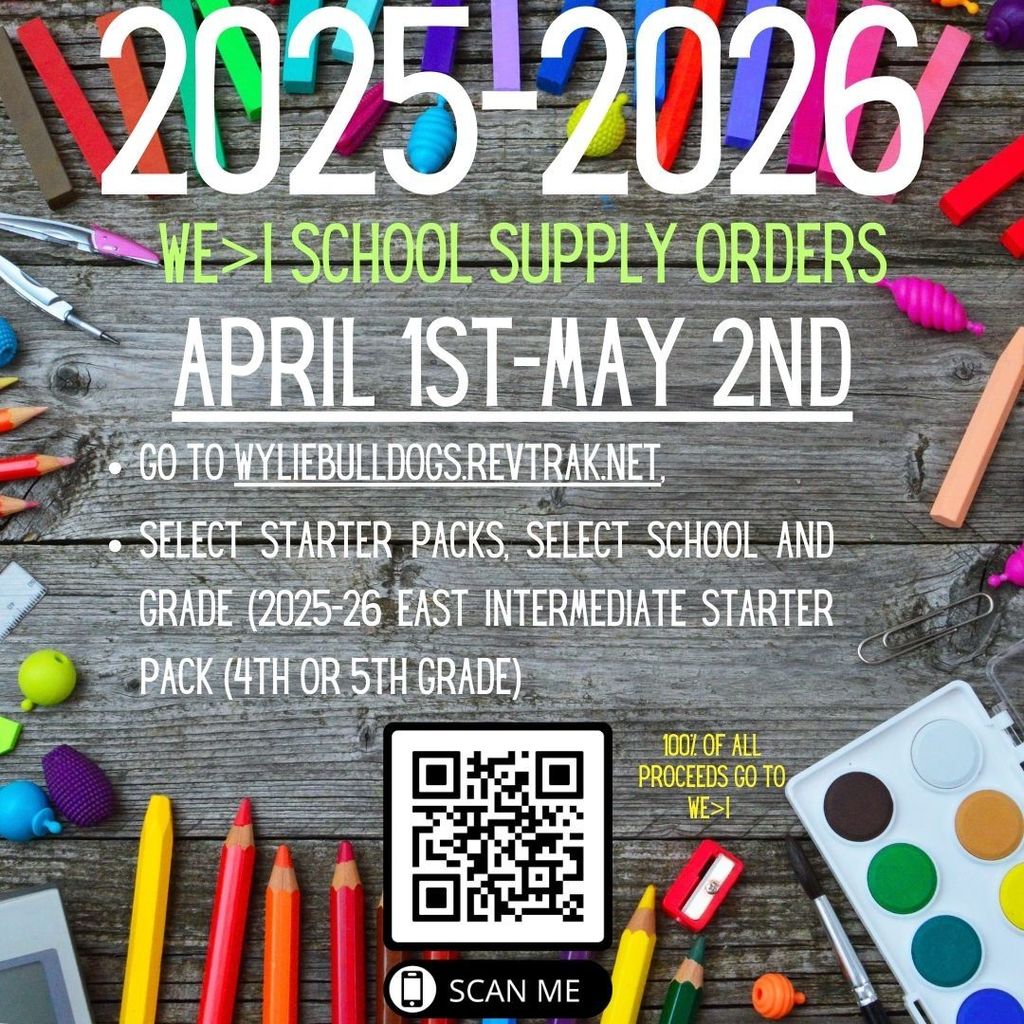 WE>I School Supplies