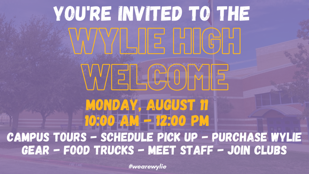 Wylie High Welcome