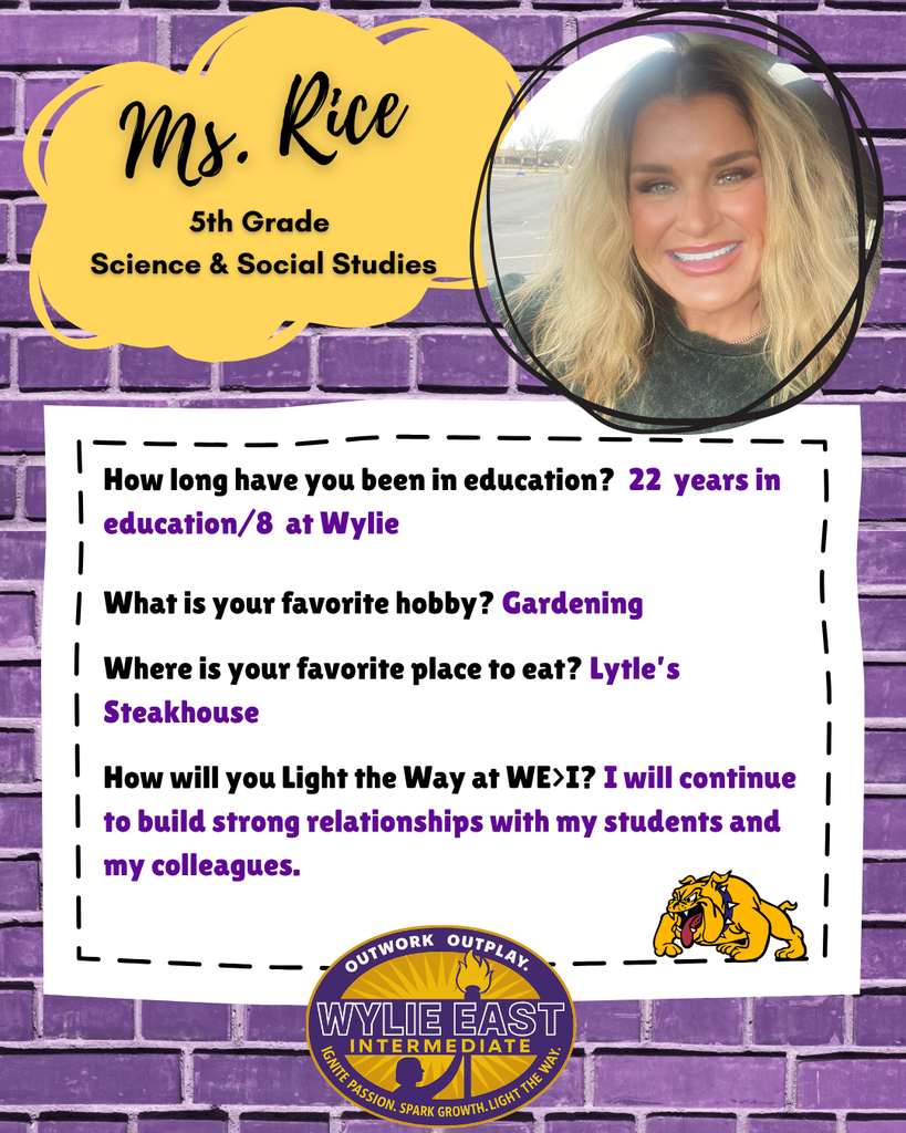 Teacher Info