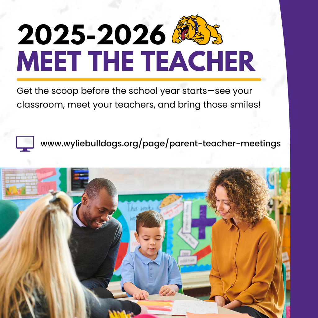Meet the teacher flyer
