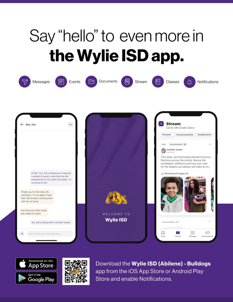 Wylie App Flyer