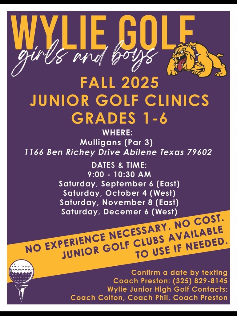 Tee-rific Times This Fall at WWJH!